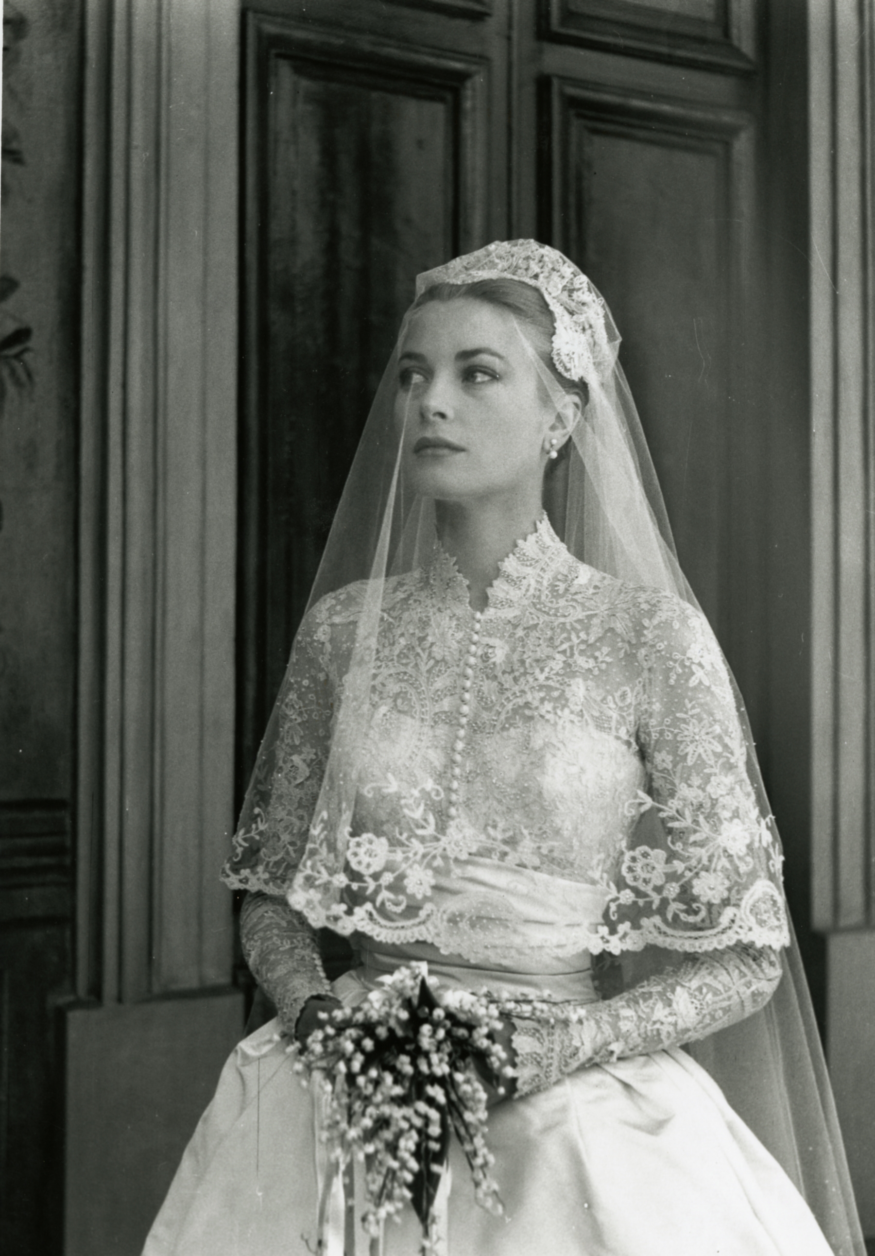 December 1956 wedding dress